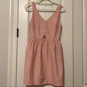 Cut Out Polkadot Dress